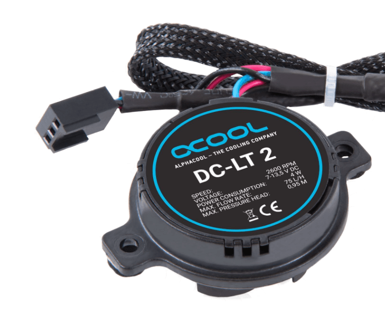 PC water cooling pump with 3-pin power connector