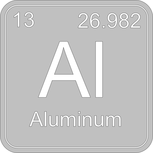 Aluminum conducts heat almost as well as copper but reacts with many other metals.