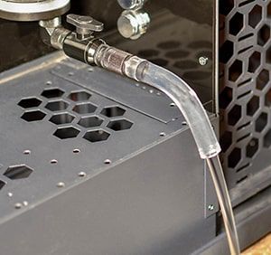 Draining a custom PC water cooling system