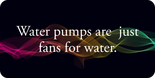 PC water cooling pumps can be a source of noise.